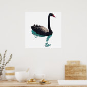 Poster Le cygne noir (Cuisine)