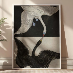 Poster Le Cygne par Hilma Af Klint Art Vintage