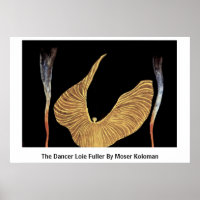 Le Dancer Loie Fuller Par Moser Koloman