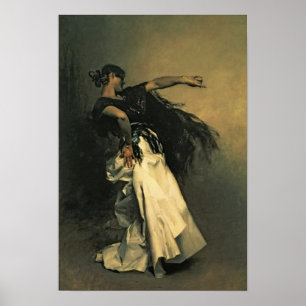 Poster Le danseur espagnol, étude pour le "EL Jaleo",