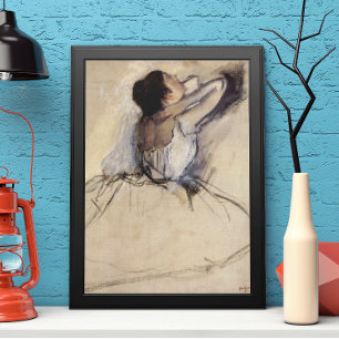 Poster Le danseur par Edgar Degas, Art de ballerine vinta