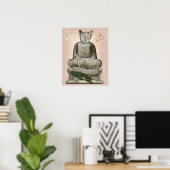 Poster Le Dao de Meow (Bureau à domicile)