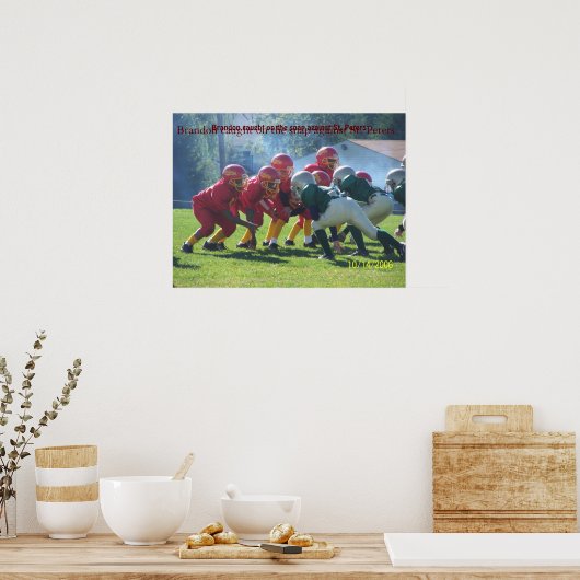 Poster Le début (Cuisine)