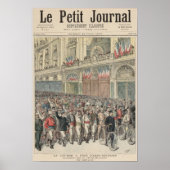 Poster Le début de la course routière (Devant)