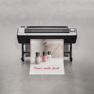 Poster Le début de votre beauté commence à partir de votr