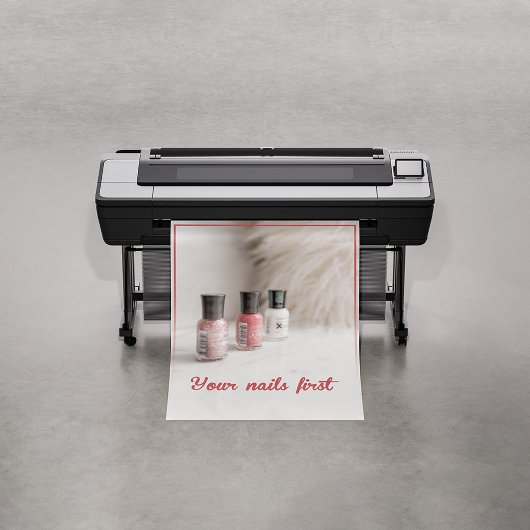 Poster Le début de votre beauté commence à partir de votr