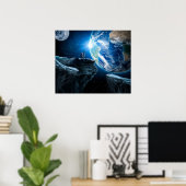 Poster Le Début D'Une Nouvelle Ère (Bureau à domicile)