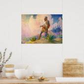 Poster Le découvreur de Newell Convers Wyeth (Cuisine)