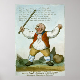 Poster Le défi de Johnny Bull à Bonaparte !