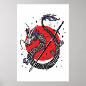 Poster Le défi du dragon : une oeuvre d'art chinoise maje (Devant)