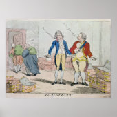 Poster Le déficit, 1788 (Devant)