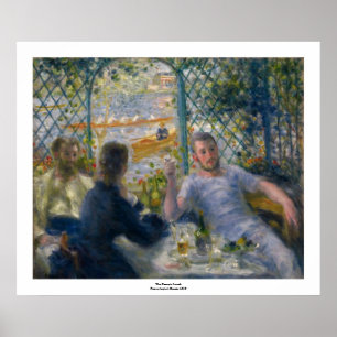 Poster Le déjeuner du rameur par Pierre-Auguste Renoir