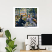 Poster Le déjeuner du tour de Pierre-Auguste Renoir (Bureau à domicile)