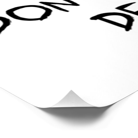 Poster "Le Délai" (Coin)