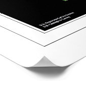 Poster Le Delaware De L'Affiche Spatiale (Coin)