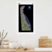 Poster Le Delaware De L'Affiche Spatiale (Cuisine)