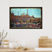 Poster Le Delhi Durbar de 1903 (Cuisine)