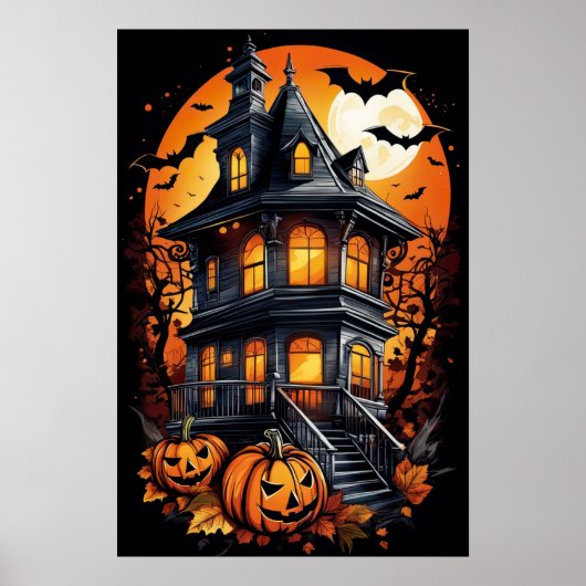 Poster Le délice de Halloween (Devant)