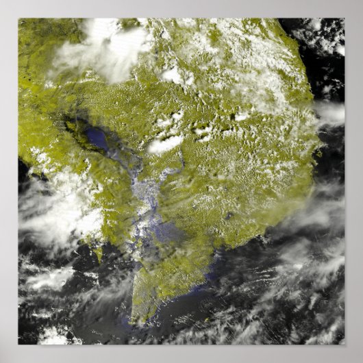 Poster Le delta du Mékong et la Tonle Sap (Devant)