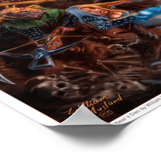 Poster Le Den de l'ours des Devi (Coin)