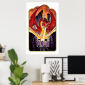 Poster Le Den du Dragon (Bureau à domicile)