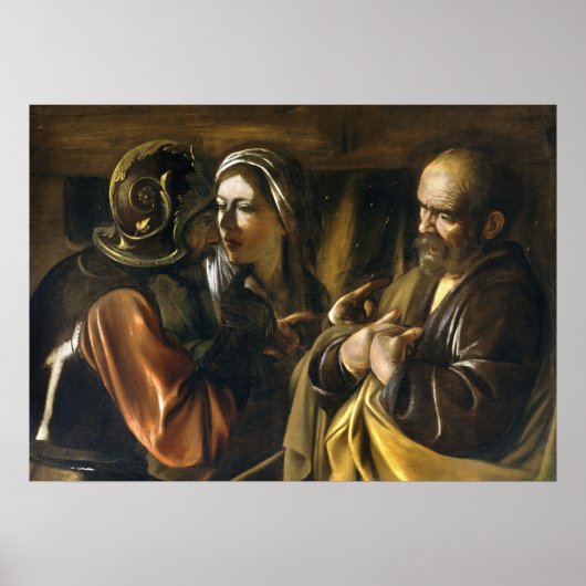 Poster Le déni de Saint Pierre (Devant)