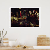 Poster Le déni de saint Pierre (Cuisine)