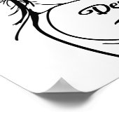 Poster Le Dentiste Rosie Le Riveter Pin Up (Coin)