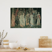 Poster Le départ des Chevaliers (Cuisine)