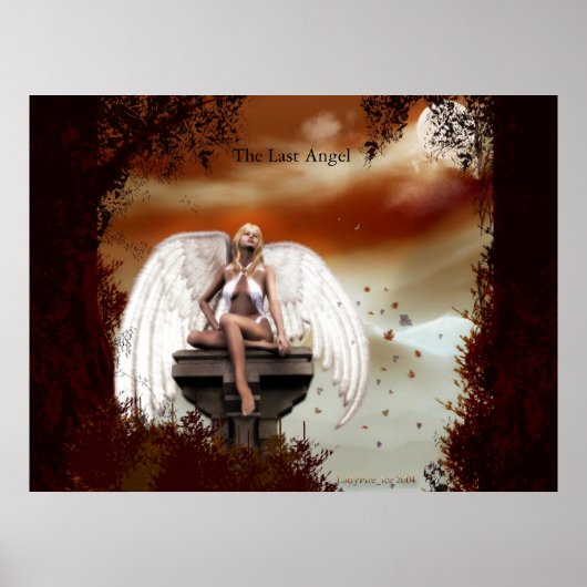 Poster Le Dernier ange (Devant)