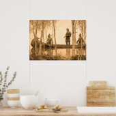 Poster Le Dernier des Mohicans par Newell Convers Wyeth (Cuisine)