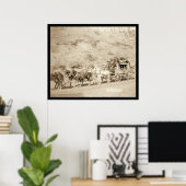 Poster Le Dernier entraîneur Deadwood SD 1890 (Bureau à domicile)