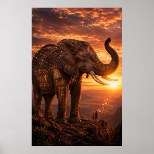 Poster Le Dernier Gardien — Transport d'éléphant africain