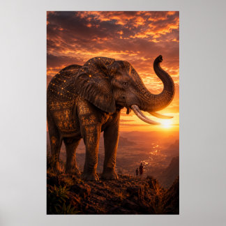 Poster Le Dernier Gardien — Transport d'éléphant africain