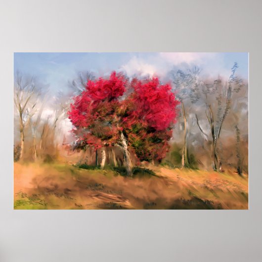 Poster Le dernier guerrier de l'automne (Devant)