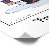 Poster "Le Dernier jour de Frosty" (Coin)