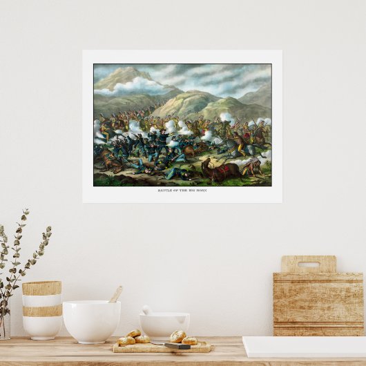 Poster Le Dernier socle de Custer (Cuisine)