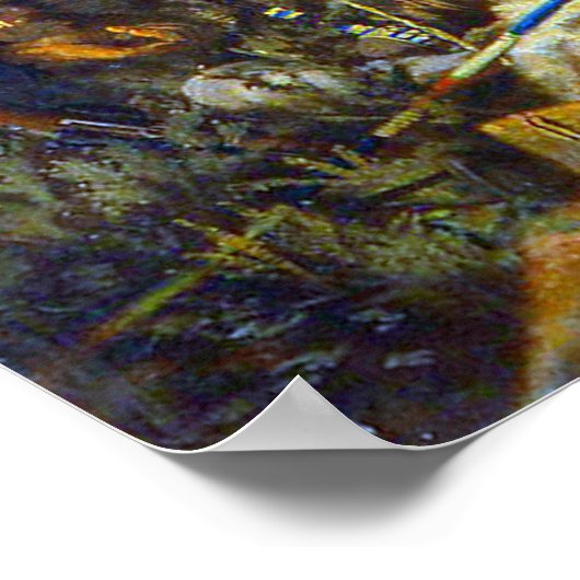 Poster Le Dernier stand de Custer Edgar Samuel Paxson 189 (Coin)