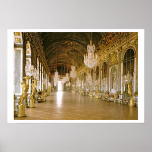 Poster Le DES Glaces (Hall des miroirs) 1678 de Galerie