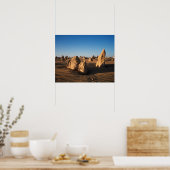 Poster Le désert des Pinnacles dans le parc national de N (Cuisine)