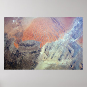 Poster Le Désert Du Sahara En Algérie, Afrique Du Nord.