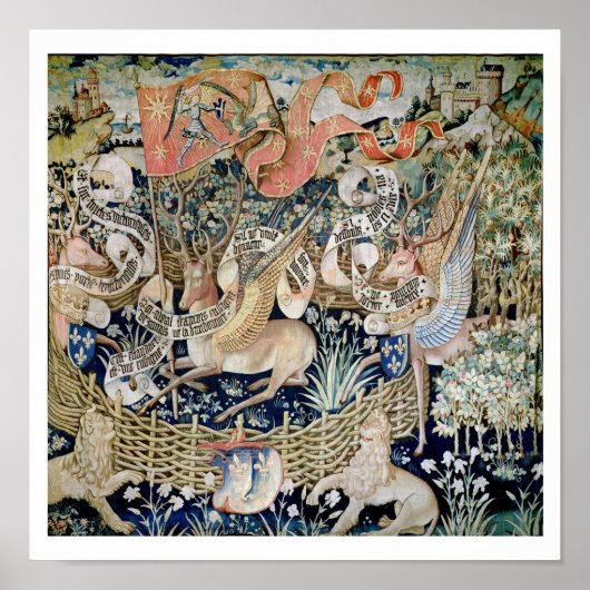 Poster Le Désert du vent (tapestry) (Devant)