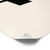 Poster Le désert en abstractions (Coin)