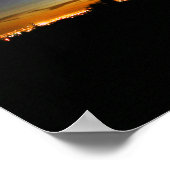 Poster Le désert majestueux s'endort (Coin)