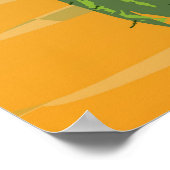 Poster Le désert peint (Coin)