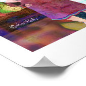 Poster Le design créatif de Mère & Fille LeeMarie (Coin)