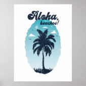 Poster Le design des îles tropicales. (Devant)