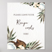 Poster Le design spécial du Tropical Hawaiian Floral (Devant)