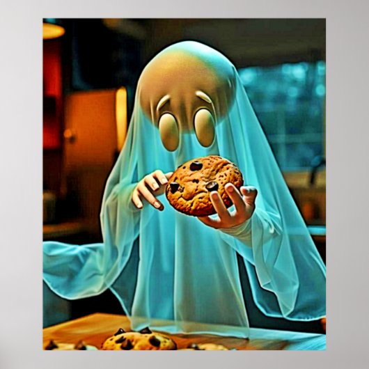 Poster Le désir du fantôme pour les cookies (Devant)