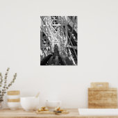 Poster Le Dessous de verre à rouleaux (Cuisine)